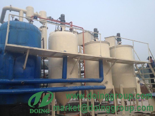 waste oil distillation