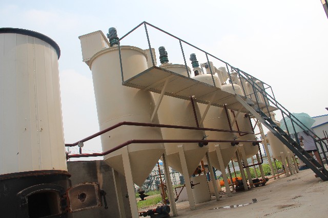 Waste oil distillation to diesel plant